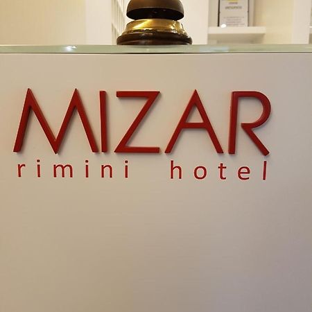 Hotel Mizar Римини Экстерьер фото