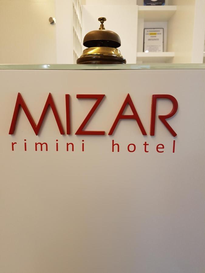 Hotel Mizar Римини Экстерьер фото
